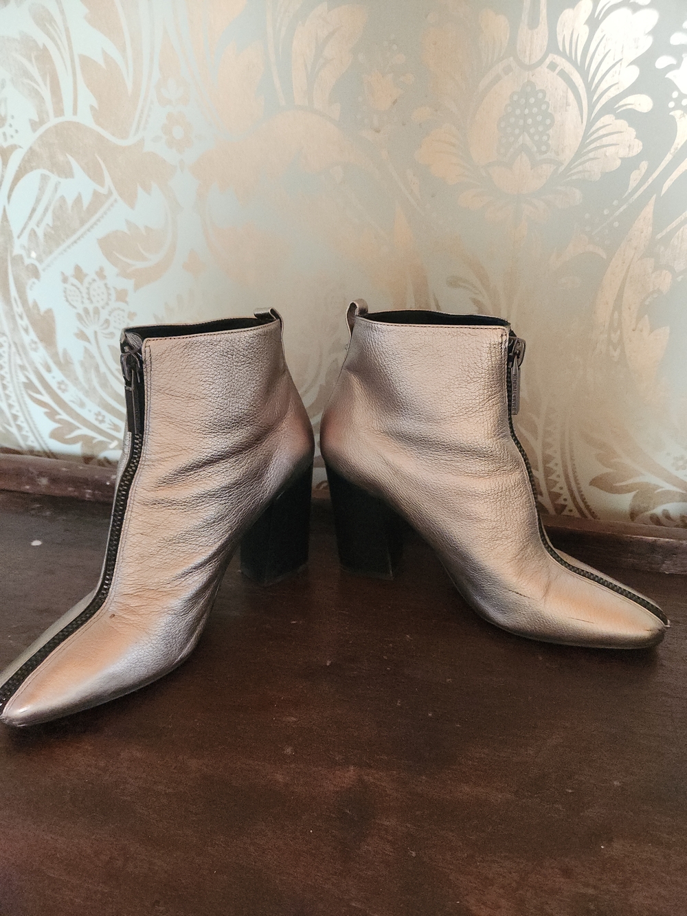 Kendall & Kylie Black Leather Boots